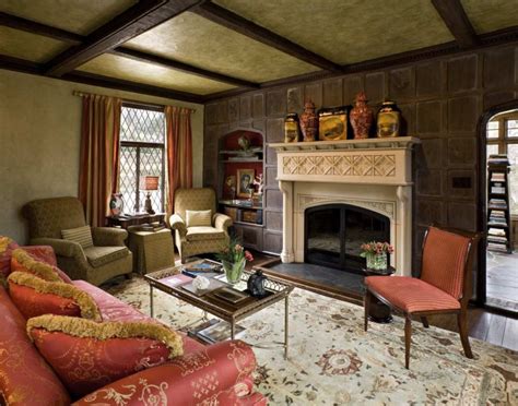 tudor revival interior design|1920s tudor style homes.